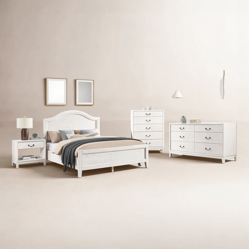 Bartlett 5PC Set, White, King