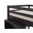 Alaterre Furniture Wood Twin Loft Bed with Ladder, Espresso-1867181900