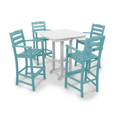 POLYWOOD La Casa Café 5-Piece Bar Set
