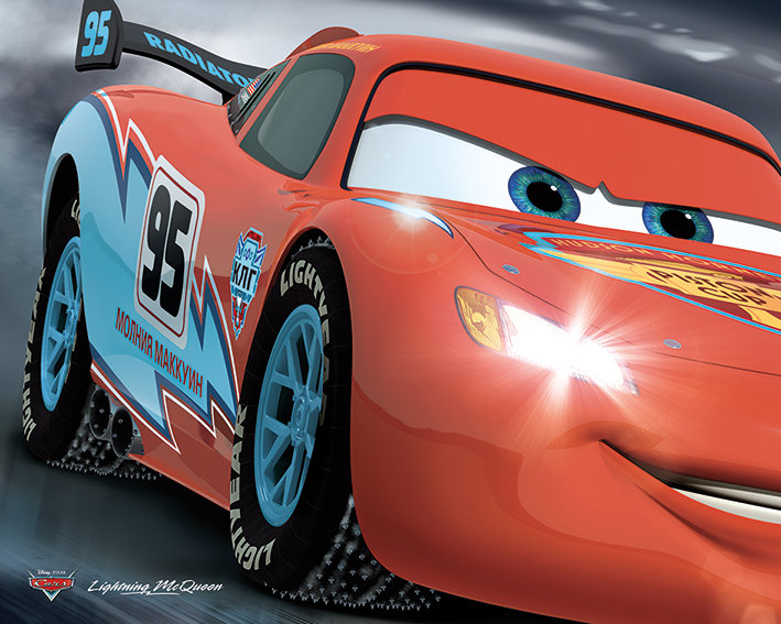 Mcqueen 95 Graphic Art Print on Canvas, 40cm H x 50cm W x 3.8cm D