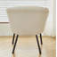 Fauteuil d'appoint en velours côtelé-2145572998