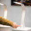 Lampe de travail Lux Brooklyn, aluminium brossé-1088517017