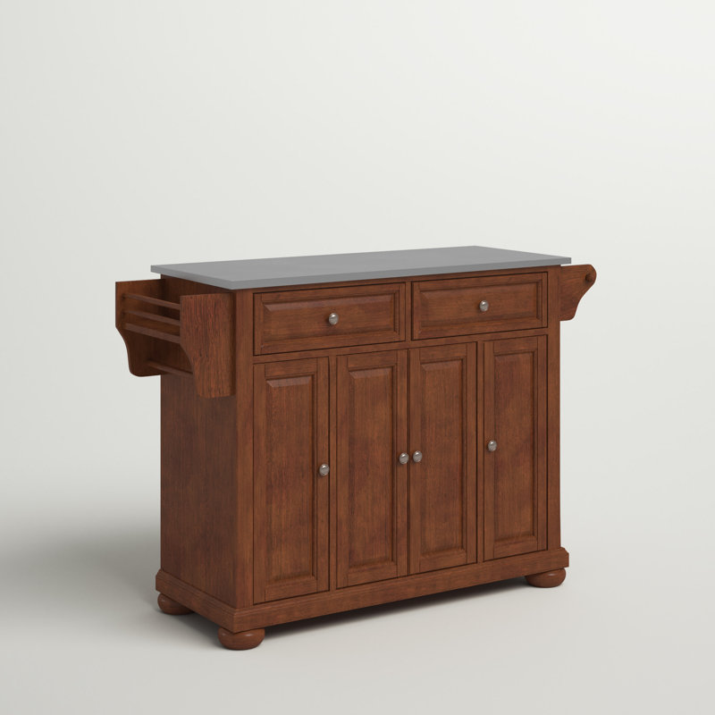 Haslingden Kitchen Island, Classic Cherry