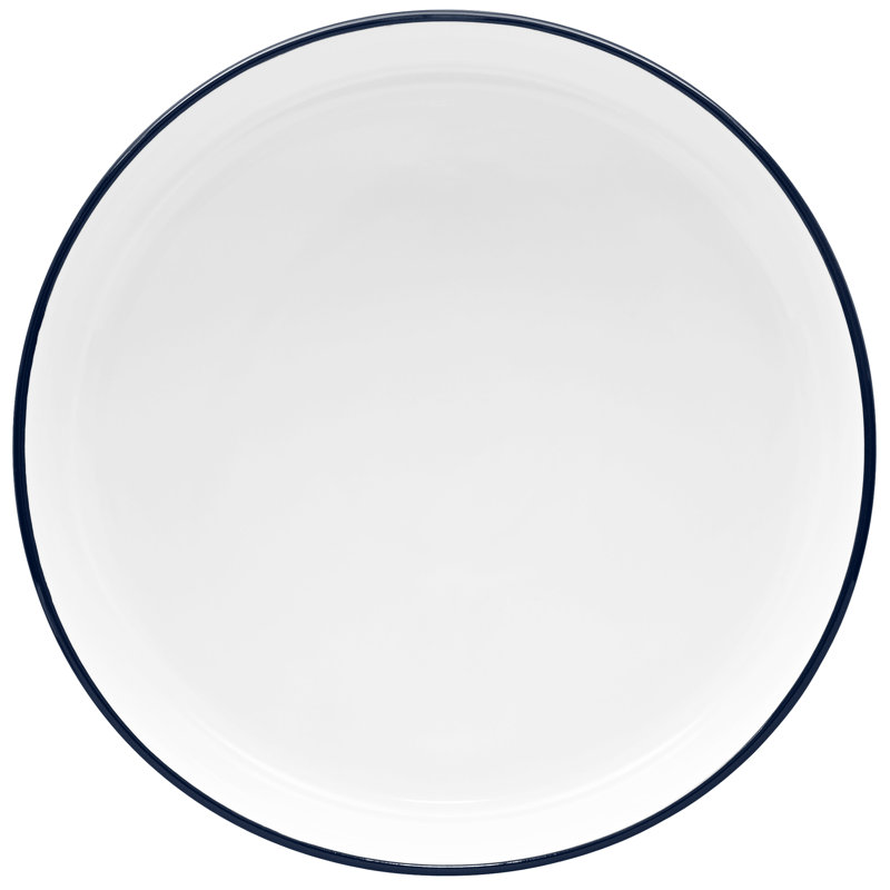 Noritake Colortex Stone Stax Serving Bowl 10", 67 Oz., Navy