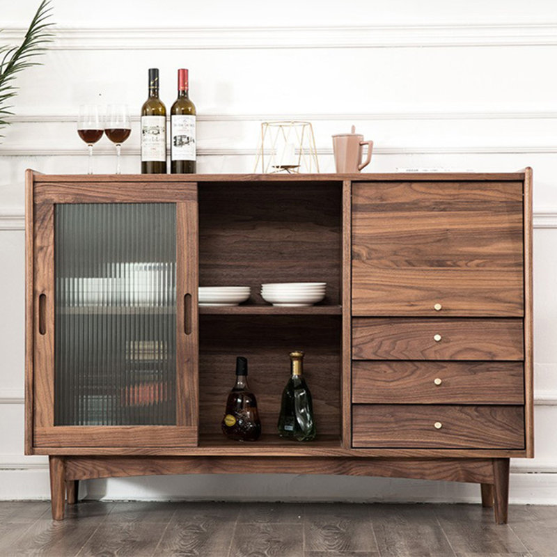 Armoire de rangement moderne et minimaliste multifonctionnelle, 37.8" H x 51.18" W x 15.75" D