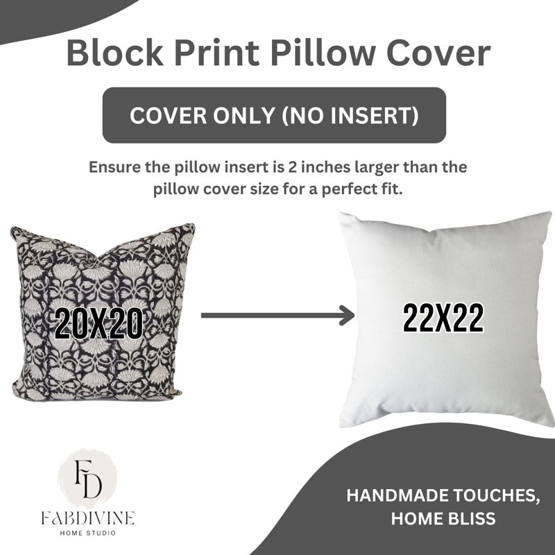 Linen Square Pillow Cover, 24" x 24"