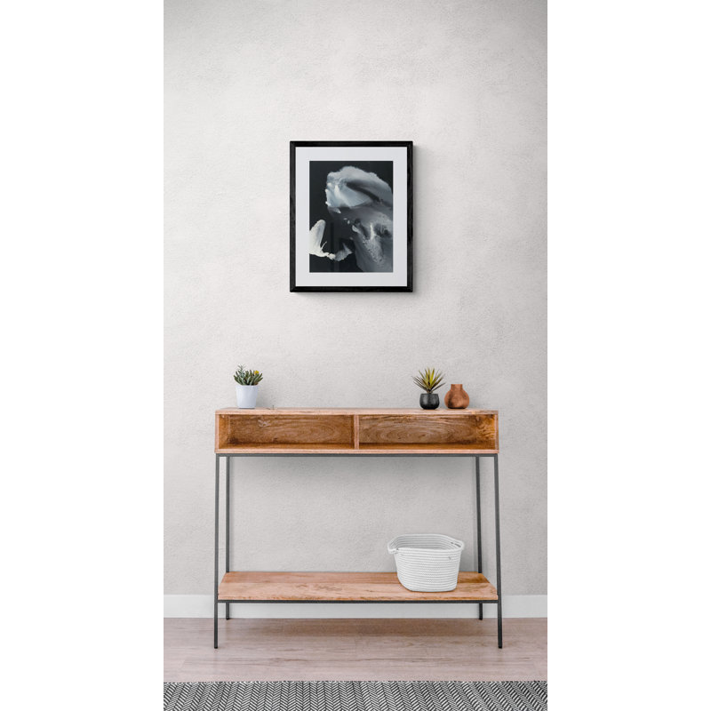Wait For Me Print by Usha Shukla, Black Framed Paper, 20" H x 16" W