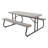 Rectangular Outdoor Folding Picnic Table