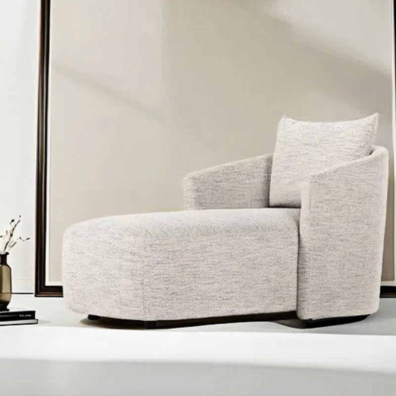 Chaise longue élégante et simple de qualité décontractée
