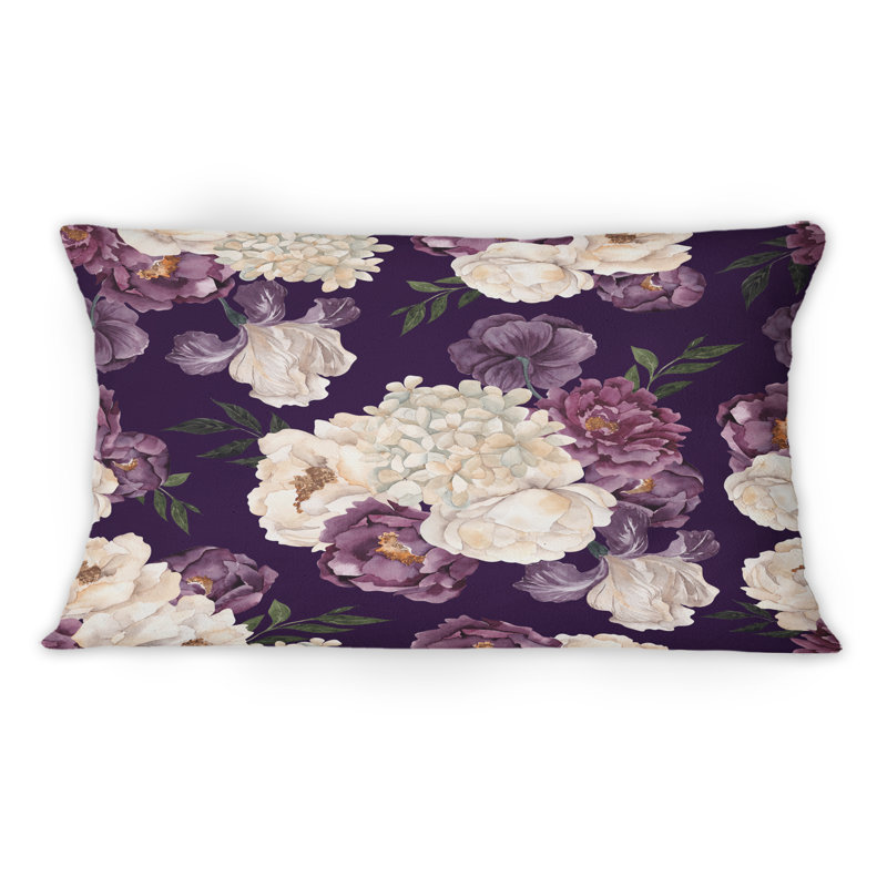 Floral Throw Pillow