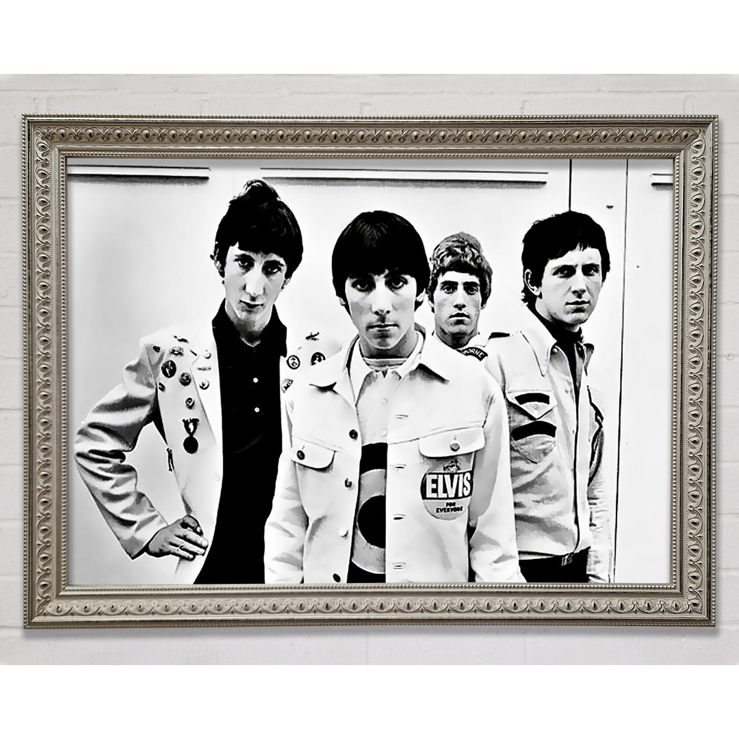 The Who Retro 1960S - Einzelne Bilderrahmen Kunstdrucke