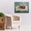 Toile épique Graffiti «Cowches 2» par Cindy Jacobs, 34 po x 26 po