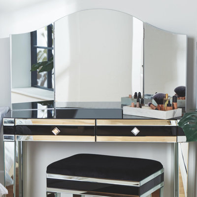 Metal Arch Wall Mirror