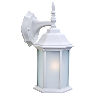 Frosted Glass Swing Arm Wall Light