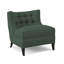 Chaise d'appoint avec coussin en polyester de 29 po de largeur Social-41242335-96915532