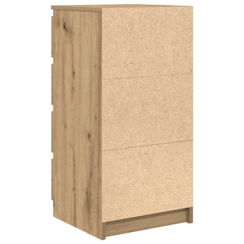 Sideboard 37.5X35x76 Cm Engineered Wood, Artisan Oak