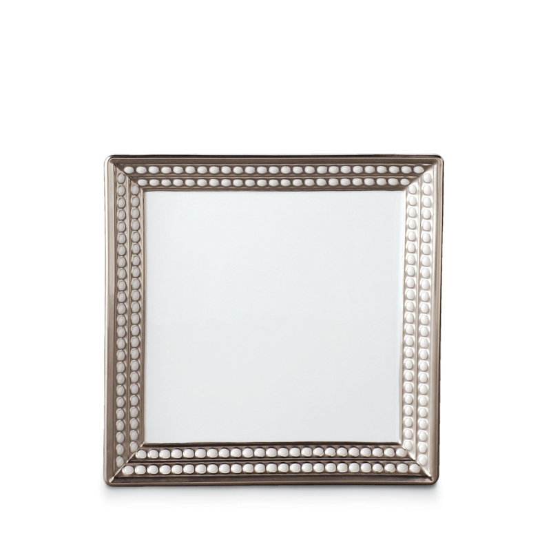 Perlee Platinum Square Tray