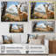 «Kangaroo Bound Pastoral II», reproduction sur toile-865290385-865290381