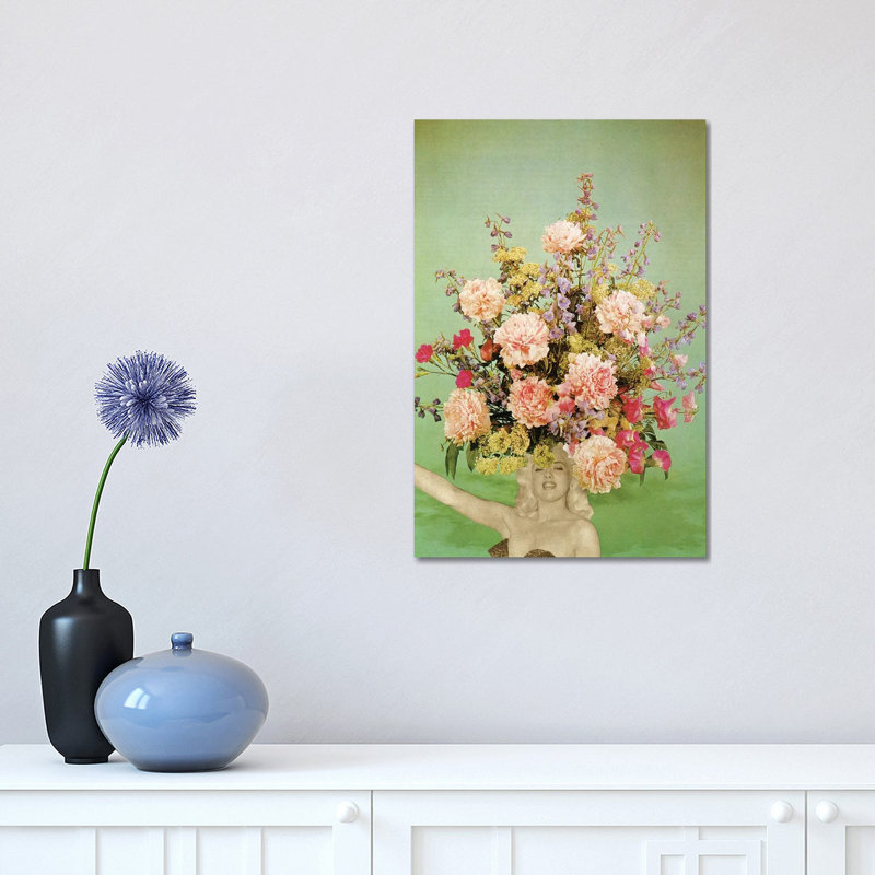 Floral Fashions II by Cassia Beck - Wrapped Canvas Print, 45.72cm H x 30.48cm W x 1.91cm D