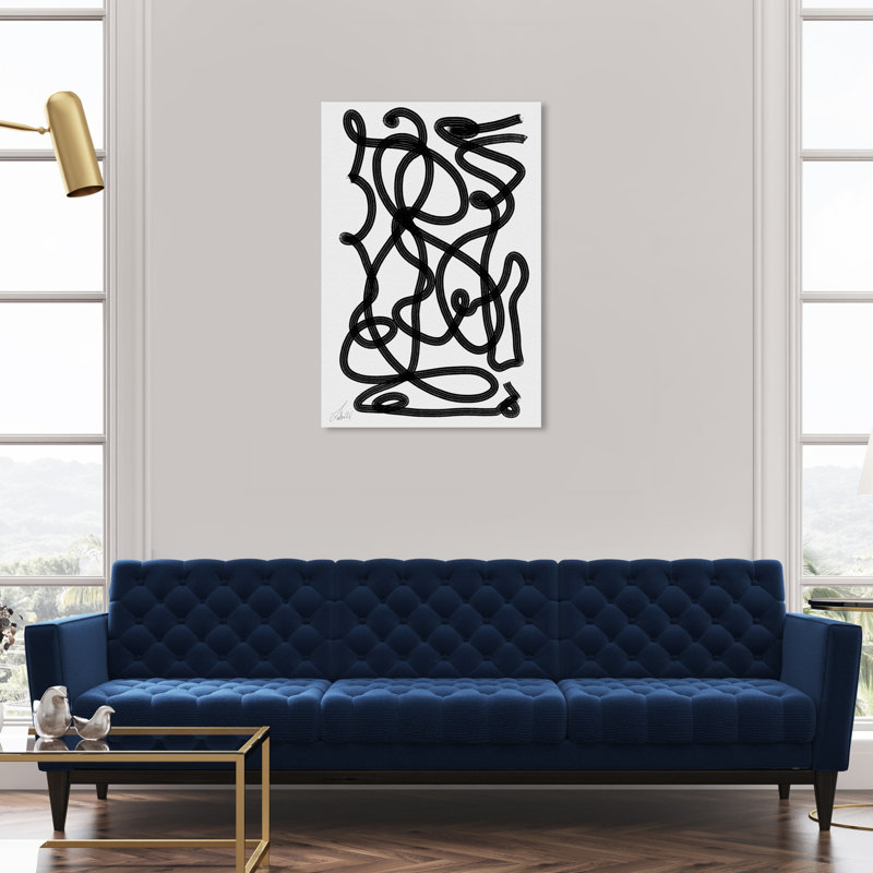 Million Ways - Impression sur toile, Toile tendue, Pas de tapis, H 36 po x l 24 po