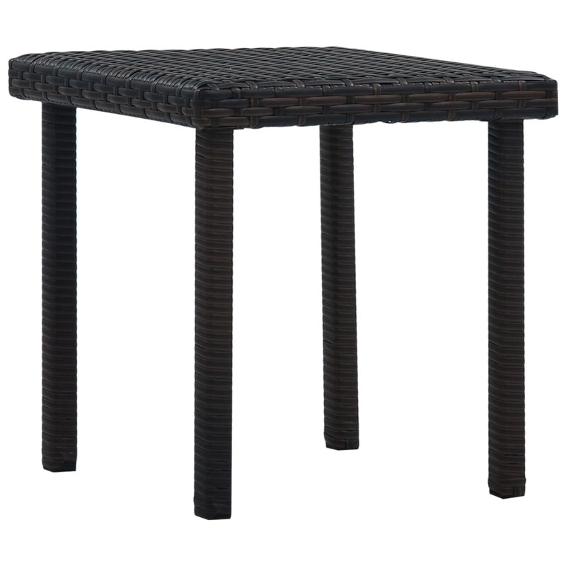 Table basse Tuileries, Brun