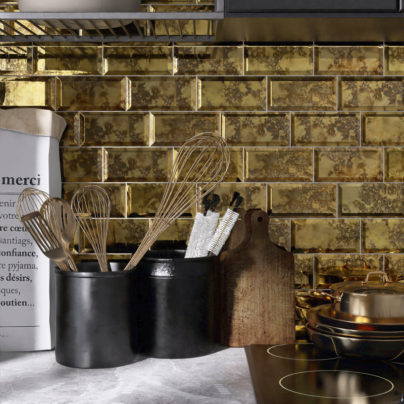 Lustre Beveled 3" x 6" Tile