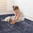 Black Washable Rug Area Rug-193250202