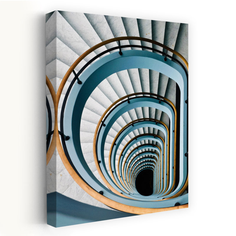 Art contemporain, architecture contemporaine, art urbain abstrait, 48" H x 32" W