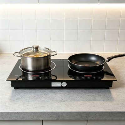 2400W Electric 2 Burner Induction Cooktop