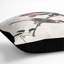 Bird And Magnolia Flowers Square Throw Cushion-56240151-56240143