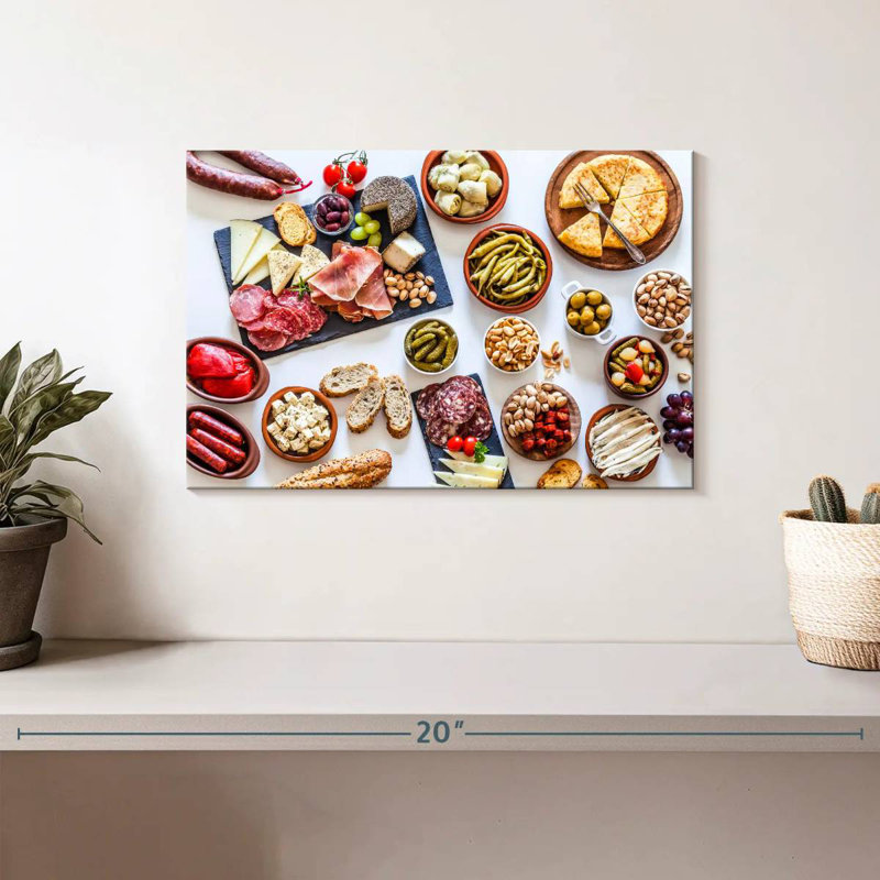 Yarlin Spanish Style Tapas, 8" H x 12" W