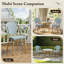 Ensemble de 2 chaises bistro PURPLE LEAF-1474825383