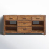 Marlie 72'' Double Bathroom Vanity with Quartz Top