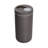 iDesign iD Clean BPA-Free Plastic Refillable Wipe Dispenser, Charcoal