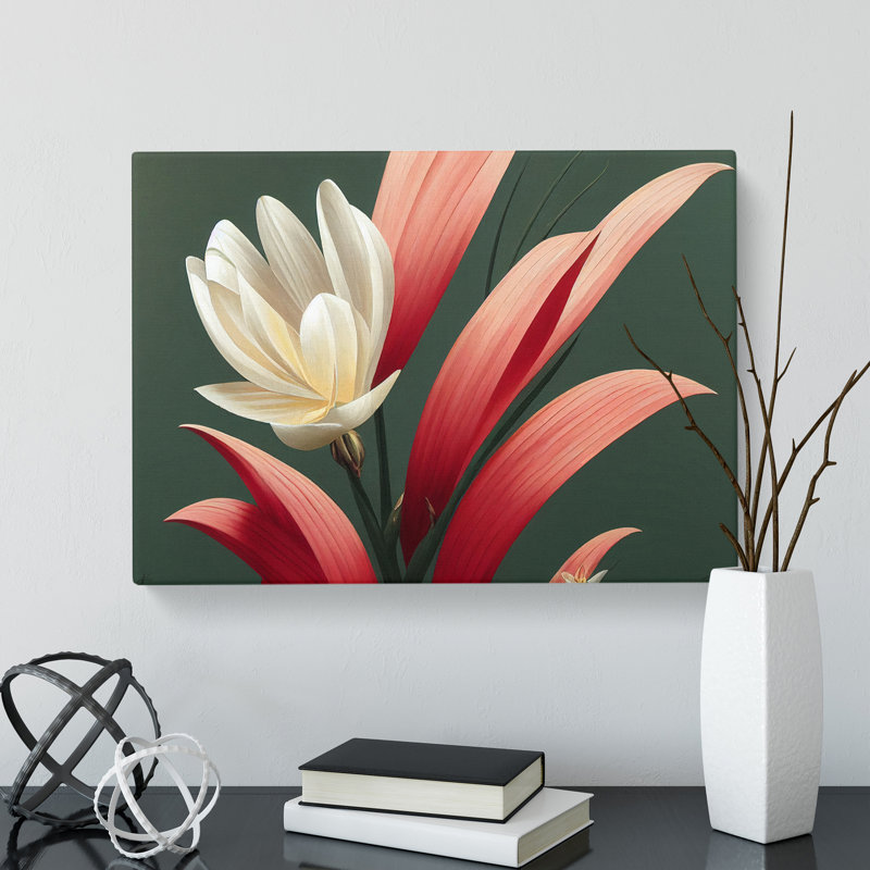 Extraordinary Flower - Wrapped Canvas, 35cm H x 50cm W x 3cm D