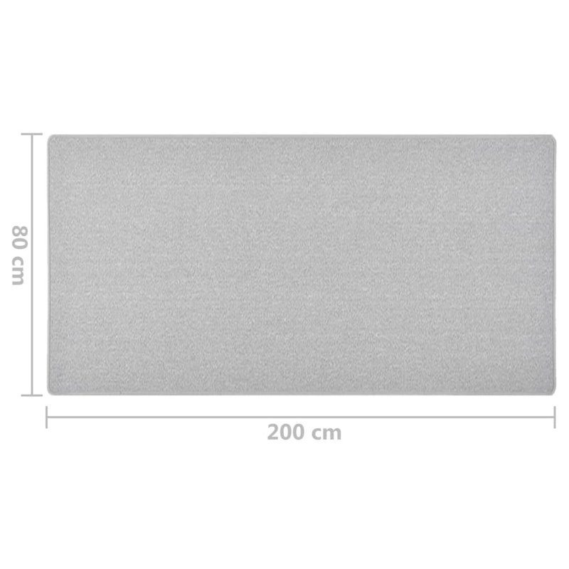 Runner Goten Solid Colour Area Rug, Runner 80 x 200cm