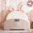 Charming Upholstered Rabbit-Shaped Twin Platform Bed For Girls' Dream Rooms-2015466107