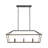 Sarmila 6-Light Linear Chandelier in Whiskey Wood
