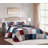  Pre-Washed Multicolor Patchwork Cotton Reversible Quilt Set-1535051437