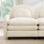 Canapés Cloud Comfort, canapé 3 places, style courbé moderne pour la maison