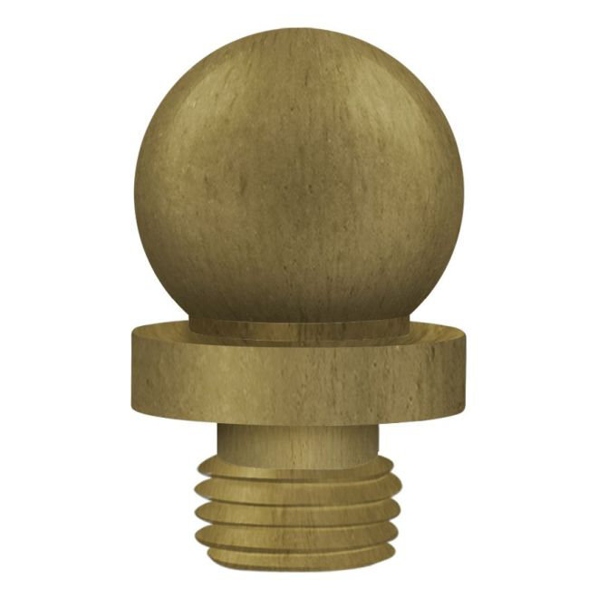 Pointe de charnière centre-boule, Bronze moyen