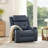 38'' Dual Motor Power Recliner Chair with Adjustable Headrest and Wall Hugger Design-127420084