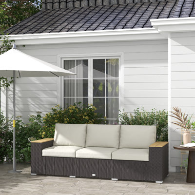 Pridemore 3 - Person Outdoor Seating Group with Cushions