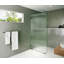 Gaia 38 in. x 78 in. Frameless Fluted Single Fixed Shower Panel-1067835173