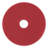 3M Buffer Pad, 12", Red, 5 Pads/Carton-4727263
