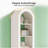 Open Display Shelf,Arched Bookshelf,Bookcase-226919988