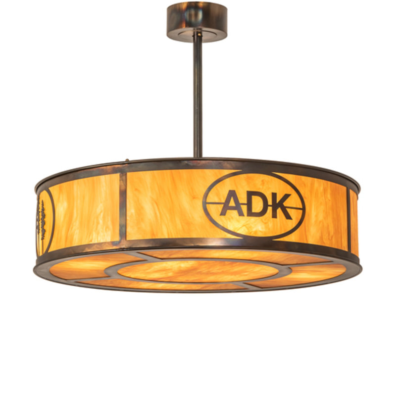 Luminaire suspendu personnalisable 36,5 po Adirondack