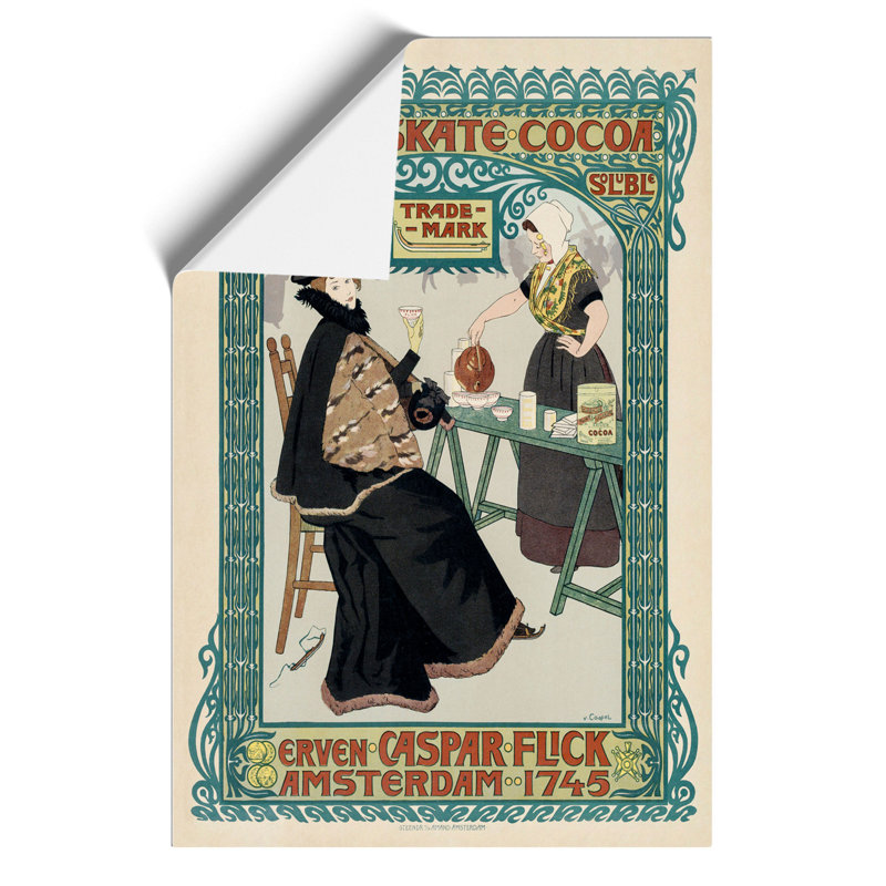 Dutch Skate Coco by Johann Georg van Caspel - Frameless Print, 42cm H x 30cm W x 0.1cm D