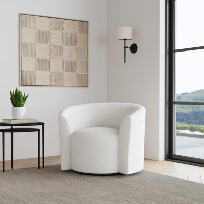 Fauteuil demi-tonneau pivotant de 32 po Markco