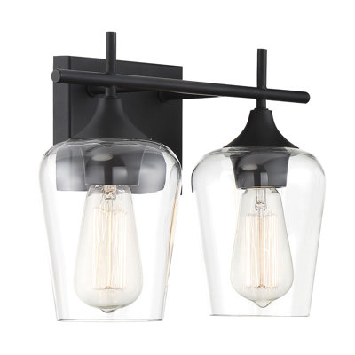 Breena Dimmable Vanity Light in Black